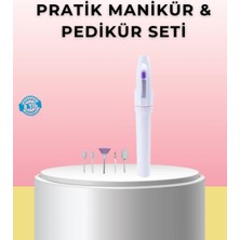 Kentex Profesyonel Elektrikli Tırnak Bakım Matkap Seti – Düşük Gürültü ve Taşınabilir Tasarım