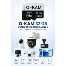 32 GB O-Kam Hafıza Kartı U3 Class 10 4k Video Kayıt
