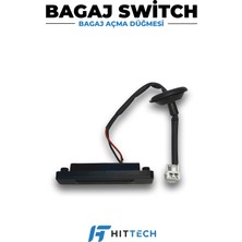 Hittech Hyundai i20, Accent, Verna, Kia Rio ve Picanto Uyumlu Bagaj Açma Düğmesi Butonu Switch OEM 81260-1J600