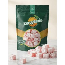 Kuruyemix  Özel Üretim Güllü Lokum - Yumuşak Dokulu ve Eşsiz Gül Kokulu Lezzet [500G]
