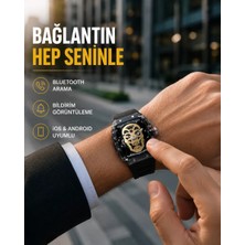 Nemere İthalat Uzun Pil Ömürlü Akıllı Saat Günlük ve Spor Kullanım Nemere Ithalat