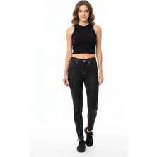 Brg Clothing Kadın Jean Pantolon Yüksek Bel BGL-ST01597