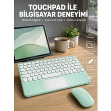 Nemere İthalat Profesyonel Wifi Q Klavye Bluetooth Klavye Touchpad 10.8 Inç Yeni Nesil Nemere Ithalat