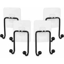 4 Adet Set Iki Yapışkanlı Askı Midastech