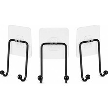 3 Adet Set Iki Yapışkanlı Askı Midastech