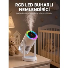 Nemere İthalat Ultrasonik Hava Nemlendirici Renkli Işık ve Manuel Püskürtme Ayarı Yeni Nesil Nemere Ithalat