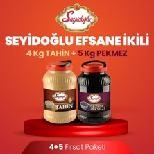 Seyidoğlu Tahin 4000 G & Üzüm Pekmezi 5 kg Kova | Takım Set