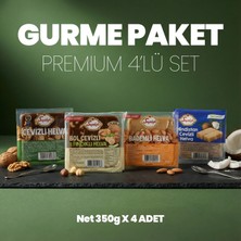 Seyidoğlu Gurme Helva Paketi 4’lü – Cevizli, Bol Cevizli Fındıklı, Bademli ve Hindistan Cevizli Helva 4 x 350 g