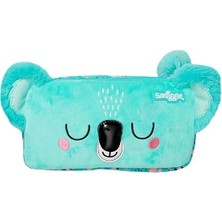 Smiggle Hi There Çift Gözlü Karakterli Kalem Kutusu – 2 Fermuarlı Bölmeli, Eğlenceli Tasarımlı