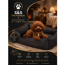 Brt Pet Toy Poodle Yatak 60×45 cm Yıkanabilir Kaliteli Kumaş ile Rahatlık Sağlar