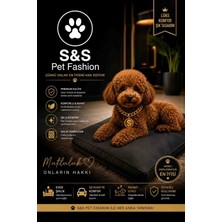 Brt Pet Toy Poodle Comfort Premium Fermuarli Ortopedik Minder