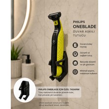 Dns 3D Philips Oneblade Uyumlu Duvar Askılı Tutucu