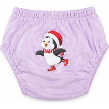 Almira Anne Bebek Unisex Penguen Baskılı Alıştırma Külodu