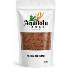 Anadolu Hasat Keten Tohumu 150 GR| Doğal Altın Keten Tohumu | Yüksek Lifli Besleyici Tohum
