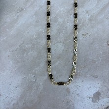 Nes Design 14K Özel Seri Pul Zincirli Şık Kolye (45CM)