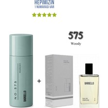 Bargello 575 Erkek Parfüm Edp 50 ml Woody + No: 575 Erkek Deodorant 150 ml Woody -MNMS575DEO