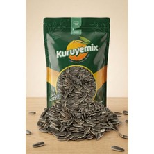 Kuruyemix  Doğal Siyah Ayçekirdeği Çiğ - Çıtır ve En Sevilen Atıştırmalık [500G]