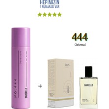 Bargello 444 Kadın Parfüm Edp 50 ml Oriental + No: 444 Kadın Deodorant 150 ml Oriental -MNMS444DEO