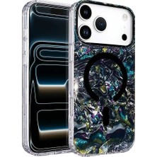 Evimdeyokyok Onegif Apple Iphone 17 Pro Mila Dalgalı Magsafe Kapak - Lacivert