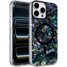 Evimdeyokyok Onegif Apple Iphone 16 Pro Max Mila Dalgalı Magsafe Kapak - Lacivert