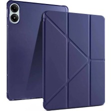 Evimdeyokyok Newface Xiaomi Redmi Pad Pro 12.1 Kılıf Kalemlikli Mars Tablet Kılıfı - Lacivert