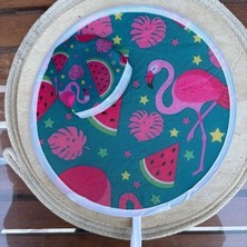 Nes Design Filamingo Desenli Yelpaze