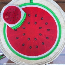 Nes Design Karpuz Desenli Yelpaze