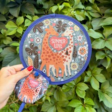 Nes Design Summer Love Desenli Yelpaze