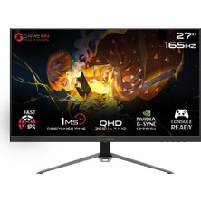 1001 GOP27QHD165 27 165Hz 1ms 2k Flat IPS G-Sync & Freesync Gaming Monitor