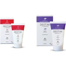 1001 Normal Ciltler Için Klasik Krem Deodorant (35 Ml) x Deotak Hassas Ciltler Için Soft Krem Deodora