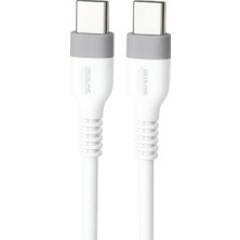 1001 Type-C - Type-C 60W Hızlı Şarj ve Veri Kablosu, 1,5 Metre