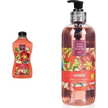 1001 Doğal Zeytinyağlı Sıvı Sabun Amber 1,5 L Pet Şişe (1 x 1500 Ml) Xeyüp Sabri Tuncer Doğal Ze