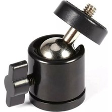 1001 Tripod 90° Yönlendirme Aparatı 360 Derece Dönebilen Başlık Tüm Tripodlara Uyumlu Metal Mafsal