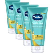 1001 Gluta-Hya Serum Etkili Vücut Losyonu, Pürüzsüzleştirici, 170 Mililitre (4 Paketi)