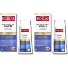 1001 Saç Dökülmesine Karşı Anti-Stress Şampuan (Procyanidin & Biotin) (360 Ml) 2li Paket