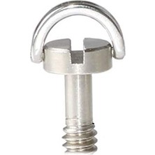 1001 Tripod, Quick Release Plate Için 1/4 Inç Uzun Şaftlı Tripod Vidası