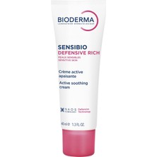 1001 Sensibio Defensive Rich Hassas ve Kuru Cilt Antioksidan E Vitamini Yoğun Nemlendirici Krem 40 ml