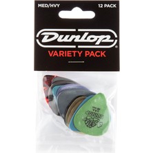 1001 PVP102 Çeşitli Medium/ağır Gitar Seçme Oyuncu Paketi (12'li Paket)