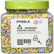1001 IKE-603.160.73 Pyssla Ütü Boncukları, Pastel Renkler