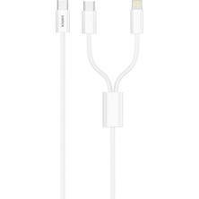 1001 2in1 Usb-C Data ve Şarj Kablosu IP12