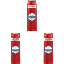 1001 Whitewater Erkekler Için Duş Jeli ve Şampuan 400 ml 3lü Paket