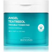 1001 Angel Teatreeol Trouble Toner Pad Tea Tree Aha Bha Akne Karşıtı Tonik Ped 185 ml 130 Ped