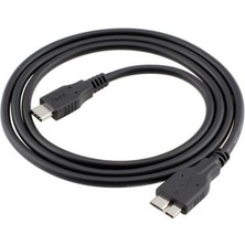 1001 5241 USB Type C To Micro USB 3.0 Taşınabilir HDD Hard Disk Kablosu 1m (1 Metre)