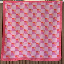 Nes Design Geometrik Desen Fular (70X70)
