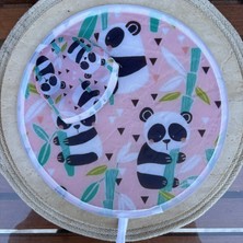 Nes Design Panda Desenli Yelpaze