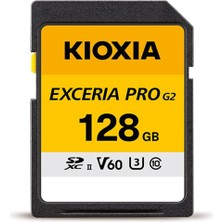 1001 Excerıa Pro G2 128GB Sdxc Hafıza Kartı – Uhs-Iı U3 V60 C10, 300MB/S Okuma, 170MB/S Yazma, 8k / 4