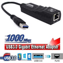 1001 USB 3.0 To Ethernet Internet Adsl Çevirici Laptop Pc Network 4939