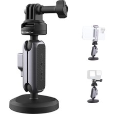 1001 Caplock Manyetik Kamera Montajı, Djı Osmo Action4/3/2, Gopro 10/9/8, Osmo Pocket 2, INSTA360, 1/4"-