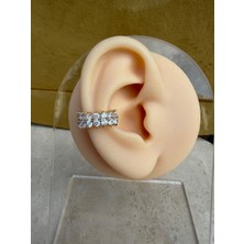 Nes Design Çift Sıra Taşlı Earcuff