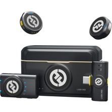 1001 Hollyland Lark M2 Kablosuz Mikrofon, Iphone/kamera/android/pc Için, 48 Khz/24 Bit Yüksek Sadakat S